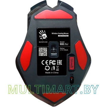 Игровая мышь A4Tech Bloody R80 Plus (черный) картинка 4